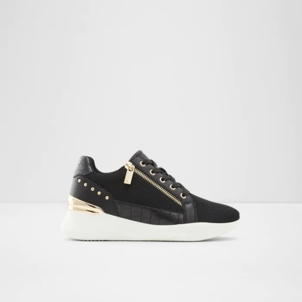 Aldo Frelidda Women's Black Jogger Shoes 7.5